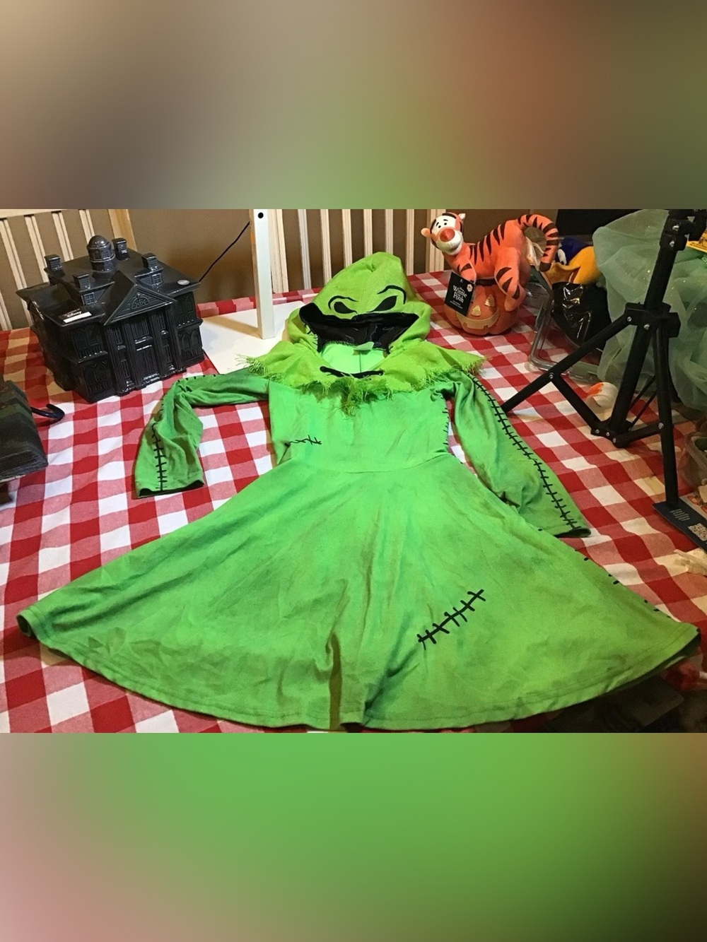 Disney nightmare before Christmas oogie booige girl dress size large